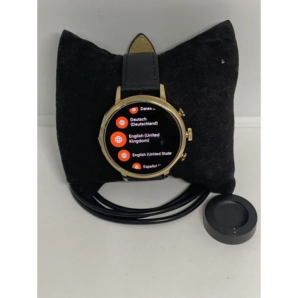 Fossil Gen 4 Authentic Digital Dial Smart Watch Custom Band FTW6020 AB198